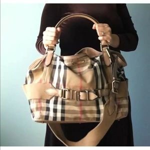 Burberry diaper bag